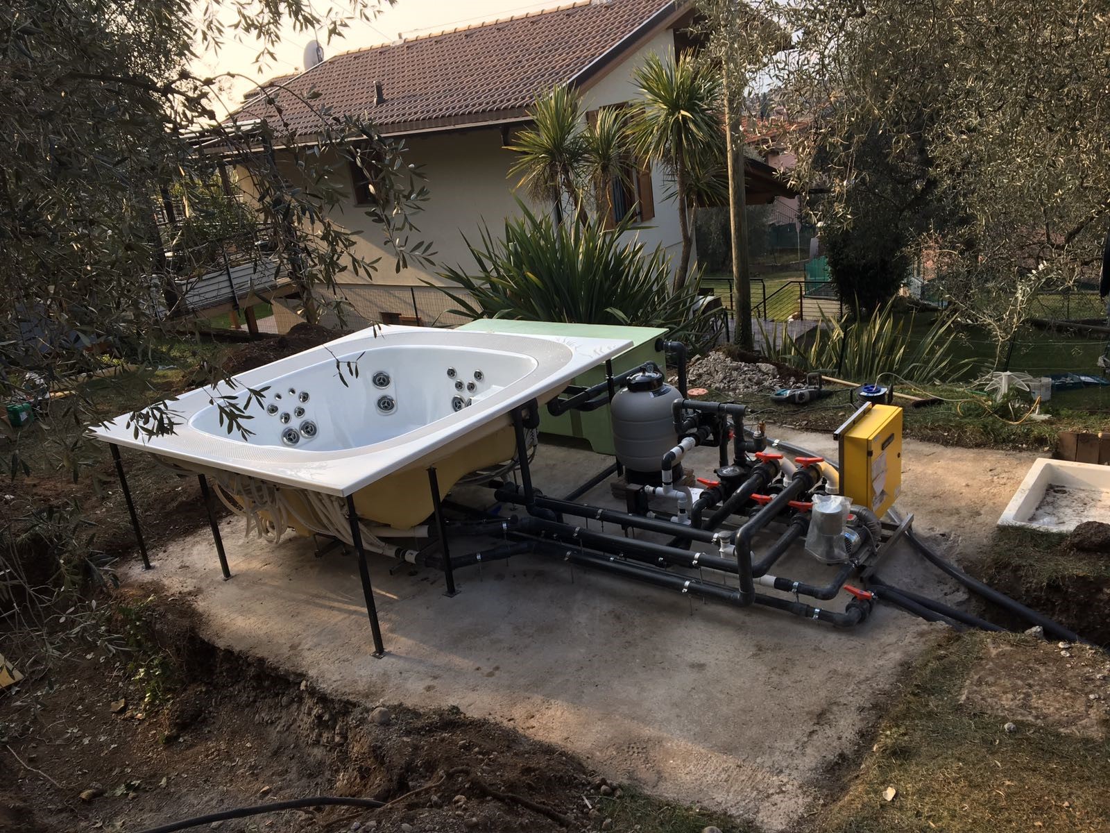 Jacuzzi enjoy un made in italy autentico piscine Vasca compenso piscina
